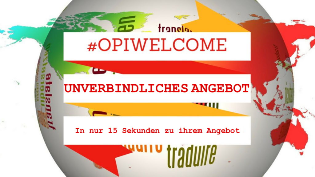 Preventivo Opiwelcome_DE Professionelle Übersetzungen - Opitrad