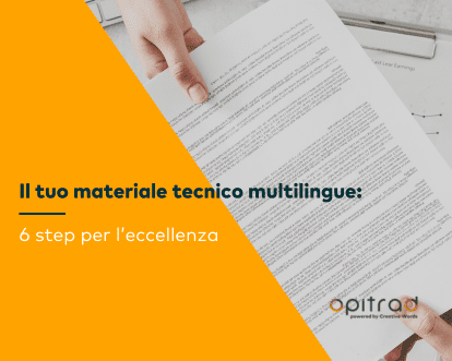 il tuo manuale tecnico multilingue 6 step per l’eccellenza